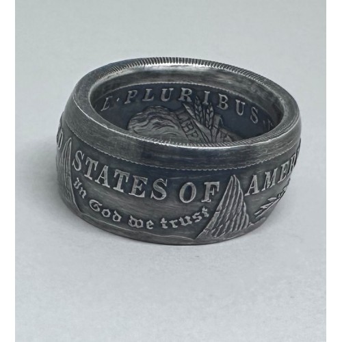1921 Morgan Dollar Coin Ring Size 11.5