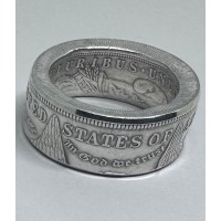 1921 Morgan Dollar Coin Ring Size 12