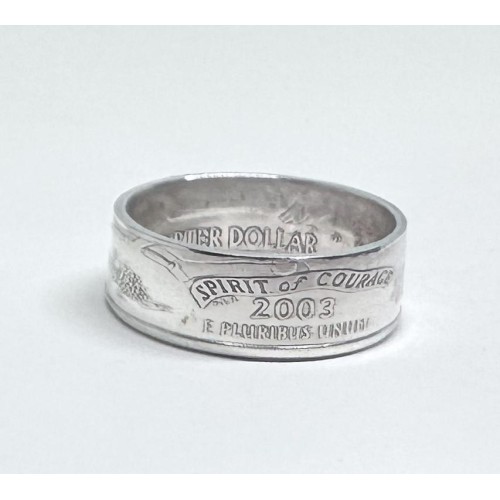 2003 Alabama Silver Proof Statehood Quarter Coin Ring Size 6